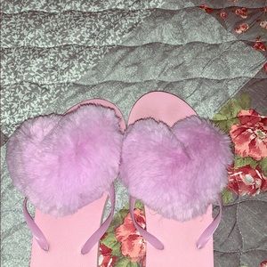 Fur Sandals